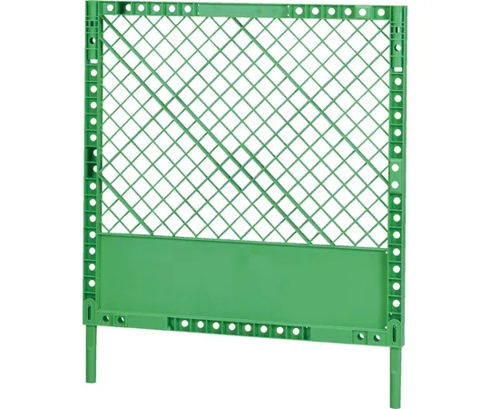67-7137-61 Fence FS-1 (Set with Legs) Green 80426001GR601