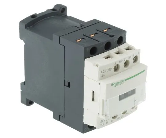 63-4784-51 Schneider Electric 3 Pole Contactor, 12 A, 24 V dc Coil, TeSys D, 3NO, 5.5 kW LC1D12BL