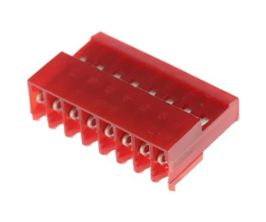 63-4860-74 TE Connectivity 8-Way IDC Connector Socket for Cable Mount, 1-Row 3-640440-8