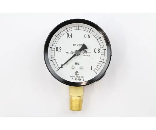65-4278-56 Normal Pressure Gauge (Φ75) Vertical A-Frame 1 MPa for Steam and Vibration Resistance AC20-181