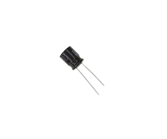 63-4847-63 Nichicon 220μF 50V dc Aluminium Electrolytic Capacitor, Through Hole 10 (Dia.) x 12.5mm +85°C 10mm 5mm UVR1H221MPD