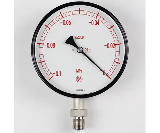 65-4290-71-20 Normal Pressure Gauge (Φ150) Vacuum Gauge (Negative Pressure Gauge) Vertical A Frame - With 0.1~0 MPa Inspection Certificate AG10-143