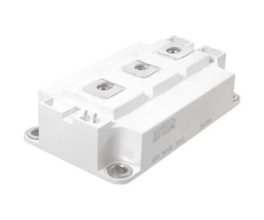 63-4838-76 Semikron SKM200GB176D, SEMITRANS3 , N-Channel Dual Half Bridge IGBT Module, 260 A max, 1700 V, Panel Mount SKM200GB176D