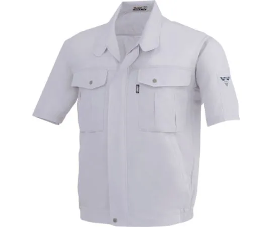 65-8333-67 Short Sleeve Blouson Gray 3L 1341-20-3L