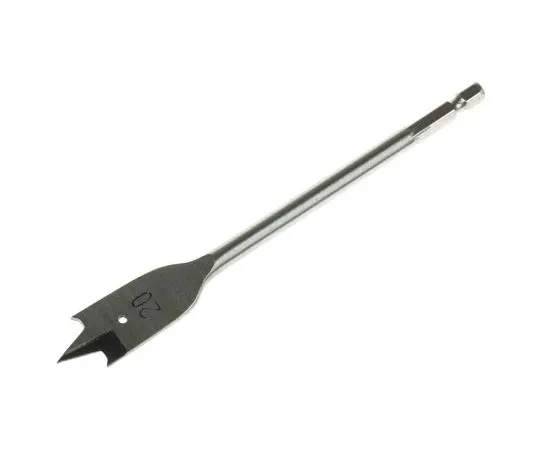 63-4717-89 RS 20mm Chrome Vanadium Steel Flat Wood Drill Bit 184-8099