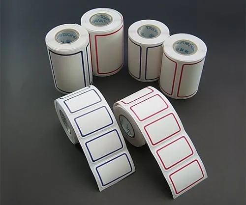 61-0478-94 Blue Border Label 25X40mm TBB1