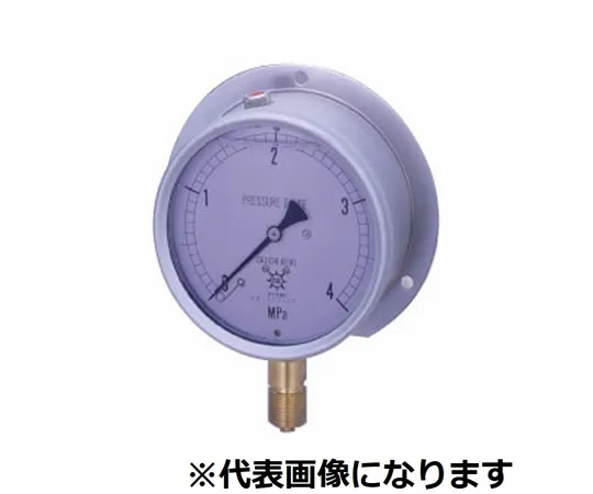 65-3623-57 GRK Glycerin Input Pressure Gauge B Type φ100 R3/8 0~0.1MPA G-BUR38-1000.1MPA