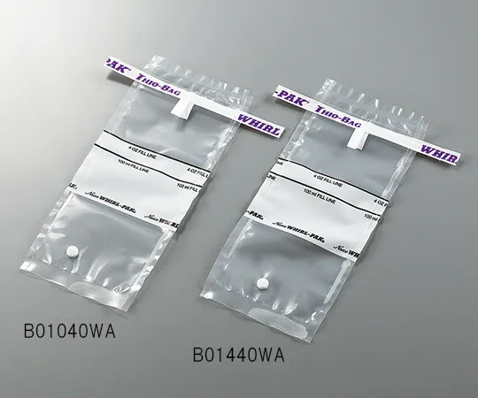 3-5414-01　［Discontinued］Sampling Bag for Water Sampling 100mL Sodium Thiosulfate Weight 10G　B01040WA