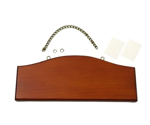 61-7431-10 Wooden Board Brown 240 x 95mm QB241