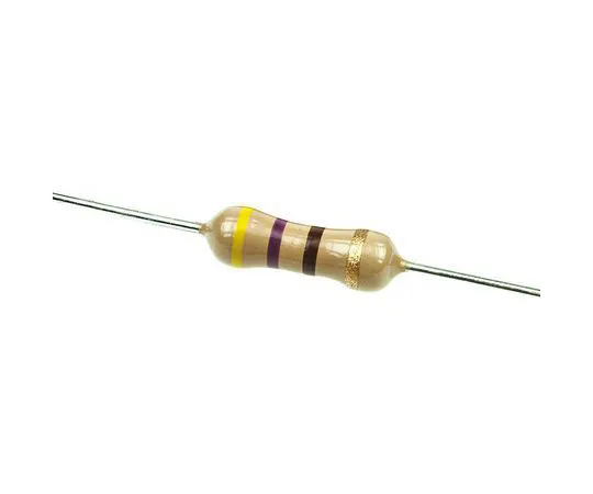 63-4680-27 TE Connectivity 470Ω 0.5W Carbon Film Resistor ±5% -1200 → 0ppm/°C CFR50J470R