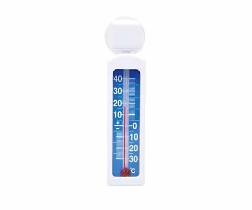 61-6865-24 Thermometer for Freezer, Refrigerator 90 x 21 x 15mm 25G (Clear Box) TG-2531