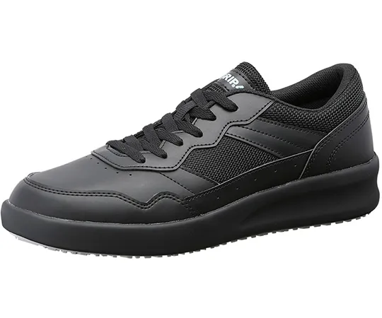 64-8063-48 Super Anti-slip Work Shoes, High Grip Black 22.0 cm NHF-710-BK-22.0 NHF-710-BK-22.0