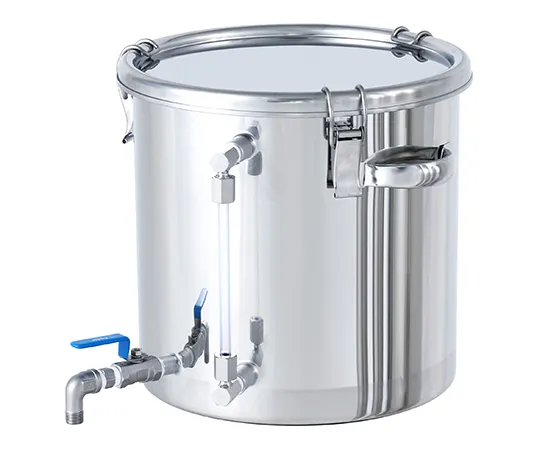 63-1207-18 Sealed Container with Level Gauge and Valve 20L CTHV-LV-30