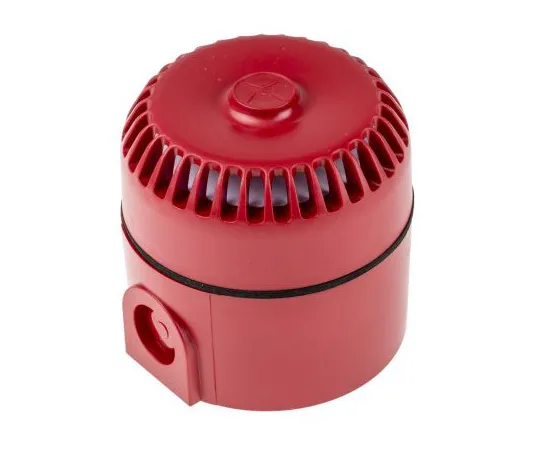 63-4859-09 RoLP Red 32 Tone Electronic Sounder, 9 → 28 V dc, 102dB at 1 Metre ROLP/R/D/3