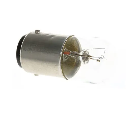 63-4767-01 BA15d Indicator Light, Clear, 12 V, 400 mA, 3000h 339-3377