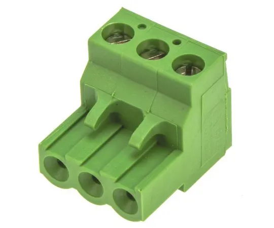 63-4772-67 TE Connectivity Non-F***d Terminal Block, 3 Way/Pole, Screw Down Terminals, 30 → 12 AWG Cable Mount, Nylon, 300 796634-3