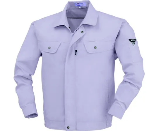 65-8435-53　［Discontinued］Long Sleeve Blouson Purple 3L　2340-72-3L