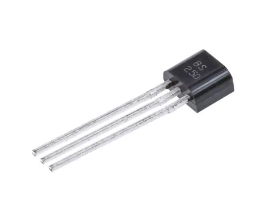 63-4732-07 BS250P P-Channel MOSFET, 230 mA, 45 V, 3-Pin E-Line Diodes Inc BS250P