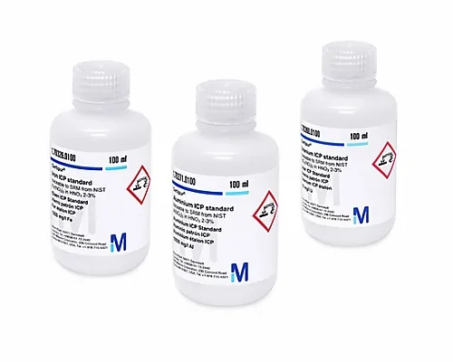 61-0322-42 Zirconium ICP Standard Solution Traceable for SRM Of NIST, (Zrocl2 in Hcl 7%), 10000mg/L Zr Certipur(R) 170390 100mL 1.70390.0100