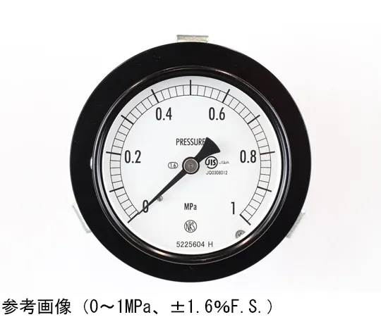 65-4273-06-20 Normal Pressure Gauge (Φ75) Embedded D Frame (Mounting Bracket) with 0.1 MPa Inspection Certificate AC15-121