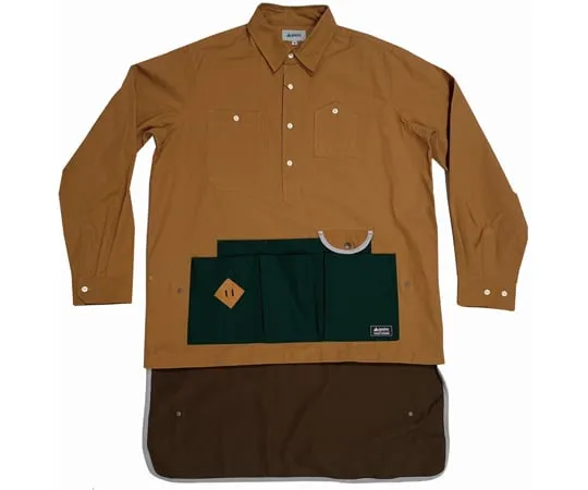 65-5559-61　［Discontinued］Cotton Rip Craftsman Shirt Camel 3　120244-CAM-3