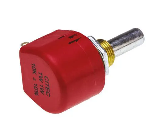 63-4687-10 TE Connectivity 1 Gang Rotary Wirewound Potentiometer with a 6.35 mm Dia. Shaft, 10kΩ, ±10%, 1W, Linear TW1103KA TW1103KA