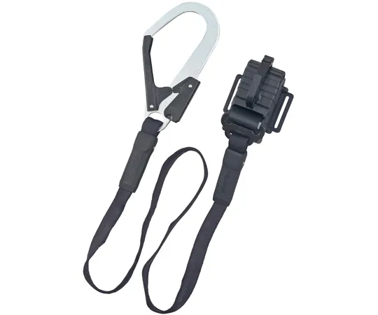 67-0338-43 Waist Belt Lanyard Flat Rope Vertical L1 B1FR150-TL1BK