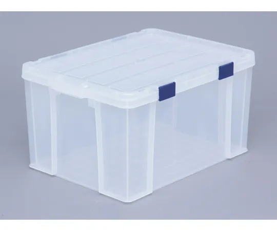 67-3150-45　［Discontinued］Sealed Buckle Container Clear/Navy 3 Pieces　MBR-65