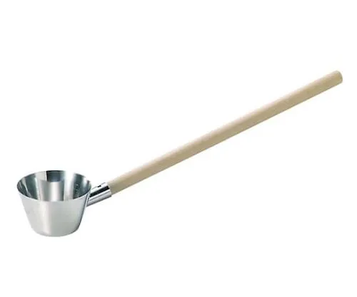 61-6584-79 K 18-8 Cooking Ladle Size (φ100) 360cc 0403900