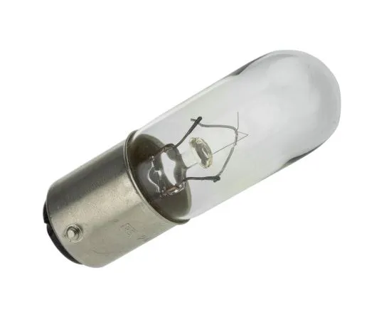 63-4772-04 BA15d Indicator Light, Clear, 24 → 30 V, 250 mA, 3000h 360-7452