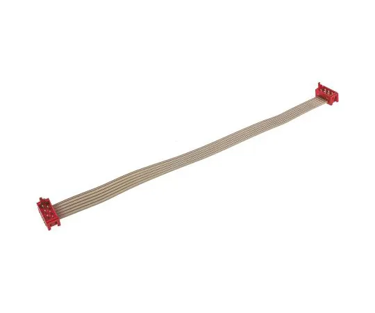 63-4859-66 Flat Serial Cable Assembly 100mm IDC to IDC 6, Ways 1483351-1