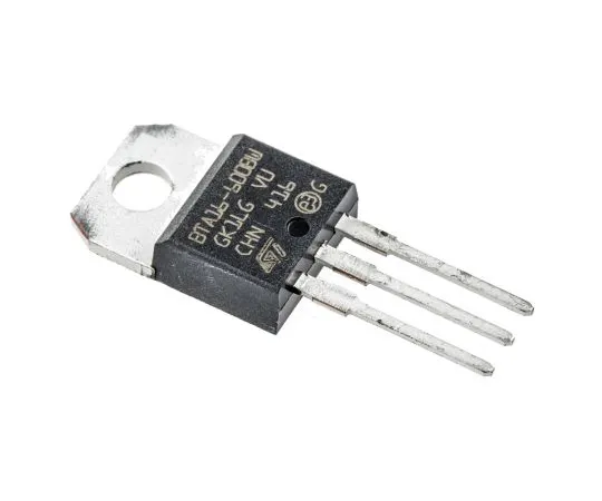 63-4821-11 BTA16-600BWRG 16A, 600V, TRIAC, Gate Trigger 1.3V 50mA, 3-pin, Through Hole, TO-220AB STMicroelectronics BTA16-600BWRG