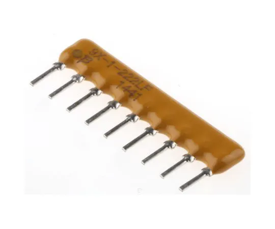 63-4852-65 Bourns Bussed Resistor Network 2.2kΩ ±2% 8 Resistors, 1.13W Total, SIP package 4600X Through Hole 4609X-101-222LF