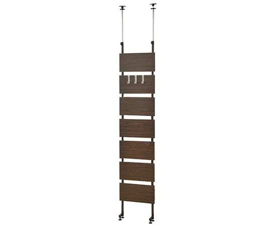 63-3970-32　［Discontinued］Wooden Tension Rack 400 mm Dark Brown　RTRW-4120DBR