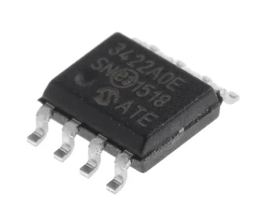 63-4934-74 Microchip MCP3422A0-E/SN, 18-bit Serial ADC Differential, Single Ended Input, 8-Pin SOIC MCP3422A0-E/SN