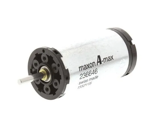 63-4790-27 Maxon Brushed DC Motor, 15 W, 18 V dc, 37.5 mNm, 5270 rpm, 4mm Shaft Diameter 236646