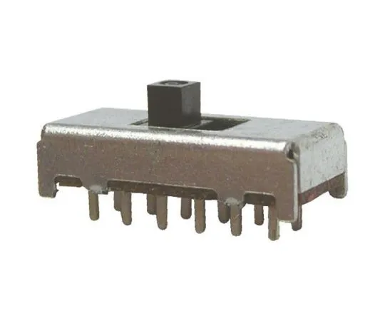 63-4925-63 PCB Slide Switch Four Pole Double Throw (4PDT) Latching 300 mA @ 30 V dc Slide MFS401N-2-Z