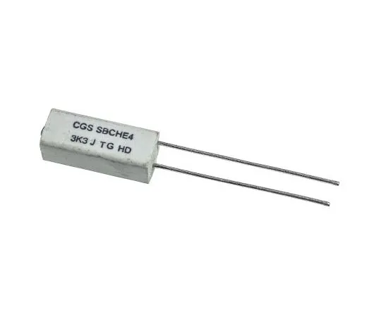 63-4725-96 TE Connectivity 3.3kΩ 4W Wirewound Resistor ±5% ±200ppm/°C SBCHE43K3J