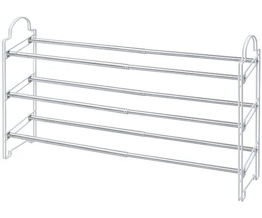 63-3959-17　［Discontinued］Telescopic Shoes Rack White　HSH-30WHCH