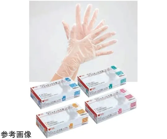 65-9493-34 Ph Plastic Gloves Soft Pf Ss 100 Pieces