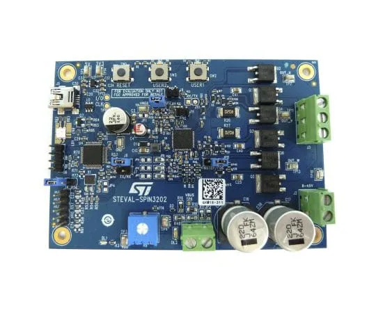 63-4704-37 STMicroelectronics STEVAL-SPIN3202 STSPIN32F0A Advanced 3-Phase BLDC Driver 3-Phase Motor Evaluation Board for STEVAL-SPIN3202
