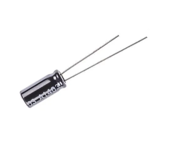 63-4721-80 Rubycon 100μF 10V dc Aluminium Electrolytic Capacitor, Through Hole 5 (Dia.) x 11mm +105°C 5mm 2mm 10YXF100M5X11