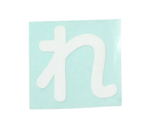 61-7426-55 Character Seal White Re CL30W-