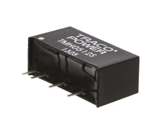 63-4759-35 TRACOPOWER TMH 2W Isolated DC-DC Converter Through Hole, Voltage in 4.5 → 5.5 V dc, Voltage out 12V dc TMH 0512S