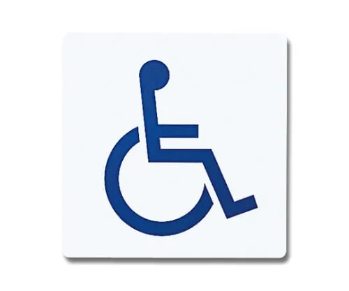 61-7420-57 Handicapped Mark 300mm x 300mm x 1mm PH3030-11