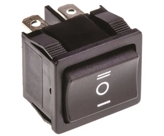 63-4832-21 TE Connectivity Double Pole Double Throw (DPDT), (On)-Off-(On) Rocker Switch Panel Mount 2-1634200-5