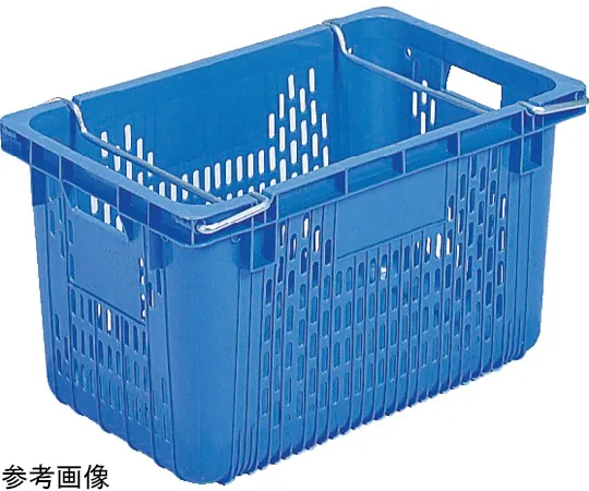 67-6649-13 Container A50M (PP) with Handle, Blue 10460501BL503