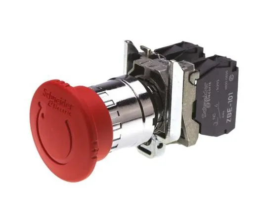 63-4791-04 E Stop 40mm Trig Act Turn Rel Red 1NO1NC XB4BS8445