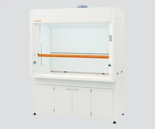 3-3948-01　［Discontinued］Fume Hood Cabinet Type with Broken Door, Ceramic Top Panel Standard 1200 x 845/750 x 2250　ASI-1200C