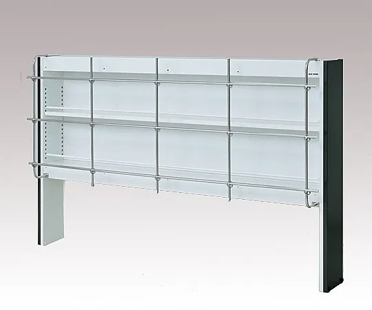 3-2146-01　［Discontinued］Reagent Shelf Steel Type, Single-Sided Type, with Jungle 1180 x 325 x 1100　ST-1200J